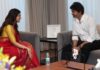 తమిళనాడు ముఖ్యమంత్రి విజయ్‌ను కలిసిన నటి సమంత