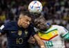 France and Senegal players in action during international football match