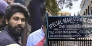 Allu Arjun attending Nampally Court hearing through video conference in Sandhya Theatre case
